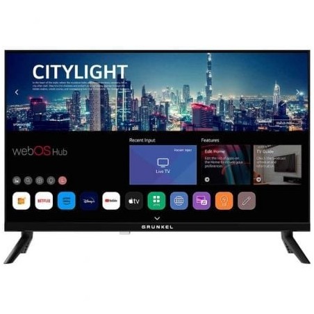 Televisor Grunkel LED-24PBW 24"- HD- Smart TV- WiFi