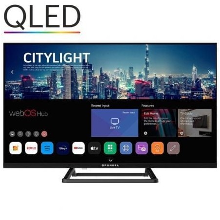 Televisor Grunkel QLED-3225QLEDW 32"- HD- Smart TV- WiFi