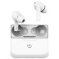 Auriculares Bluetooth Hiditec Fenix TWS con estuche de carga- Autonomía 6h- Blancos
