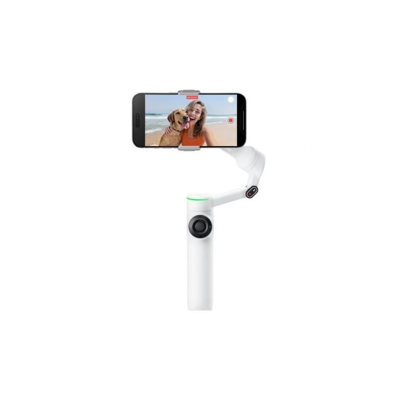 Gimbal palo selfie Insta360 Flow 2 Pro- Blanco
