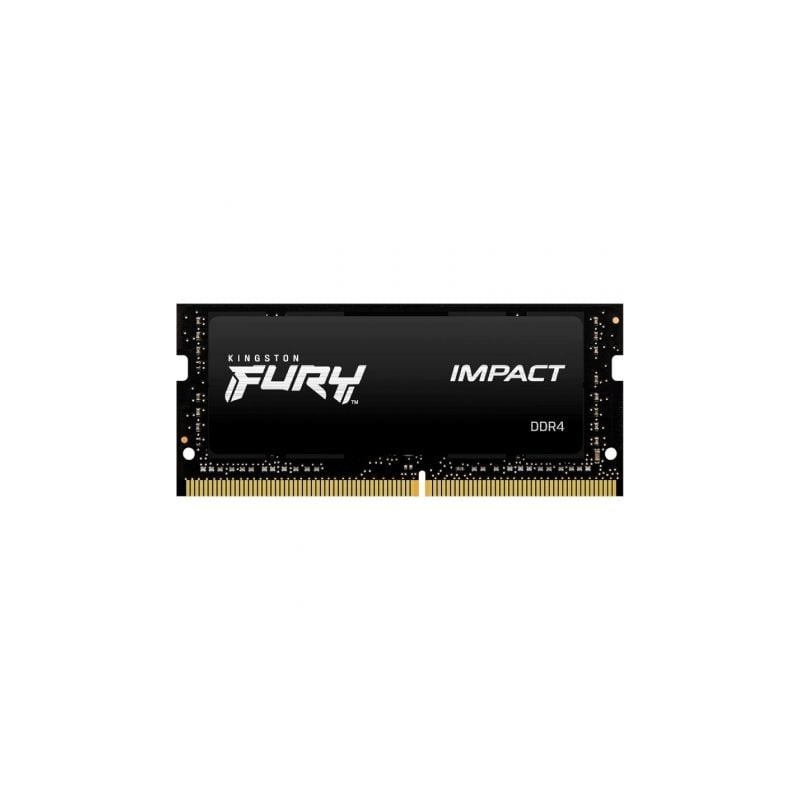 Memoria RAM Kingston FURY Impact 32GB- DDR4- 3200MHz- 1-2V- CL20- SODIMM Memoria RAM Kingston FURY Impact 32GB- DDR4- 3200MHz- 1-2V- CL20- SODIMM