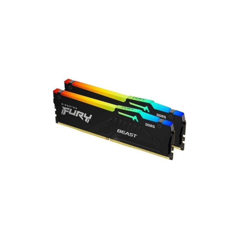 Memoria RAM Kingston FURY Beast 2 x 8GB- DDR5- 5600MHz- 1-25V- CL40- DIMM Memoria RAM Kingston FURY Beast 2 x 8GB- DDR5- 5600MHz- 1-25V- CL40- DIMM