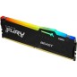 Memoria RAM Kingston FURY Beast RGB 16GB- DDR5- 6000MHz- 1-4V- CL30- DIMM Memoria RAM Kingston FURY Beast RGB 16GB- DDR5- 6000MHz- 1-4V- CL30- DIMM