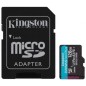 Tarjeta de Memoria Kingston CANVAS Go! Plus 128GB microSD XC con Adaptador- Clase 10- 170MBs Tarjeta de Memoria Kingston CANVAS Go! Plus 128GB microSD XC con Adaptador- Clase 10- 170MBs