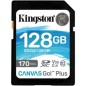 Tarjeta memoria sdxc 128gb kingston canvas