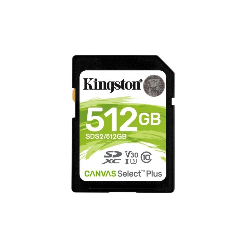 Tarjeta memoria sdxc 512gb kingston canvas