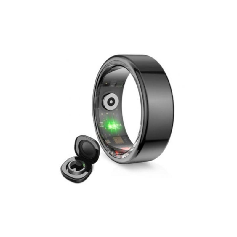Anillo Inteligente KSIX Saturn Talla S- Ø18-9mm- Notificaciones- Frecuencia Cardíaca- Negro Anillo Inteligente KSIX Saturn Talla S- Ø18-9mm- Notificaciones- Frecuencia Cardíaca- Negro