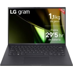 Portátil LG Gram 14ZD90S-G-AX75B Intel Core Ultra 7-155H- 16GB- 512GB SSD- 14"- Sin Sistema Operativo