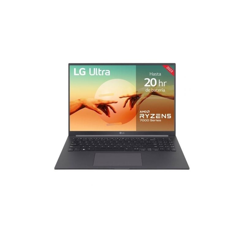 Portátil LG Ultra 16UD70R-G-AX56B Ryzen 5 7530U- 16GB- 512GB SSD- 16"- Sin Sistema Operativo Portátil LG Ultra 16UD70R-G-AX56B Ryzen 5 7530U- 16GB- 512GB SSD- 16"- Sin Sistema Operativo