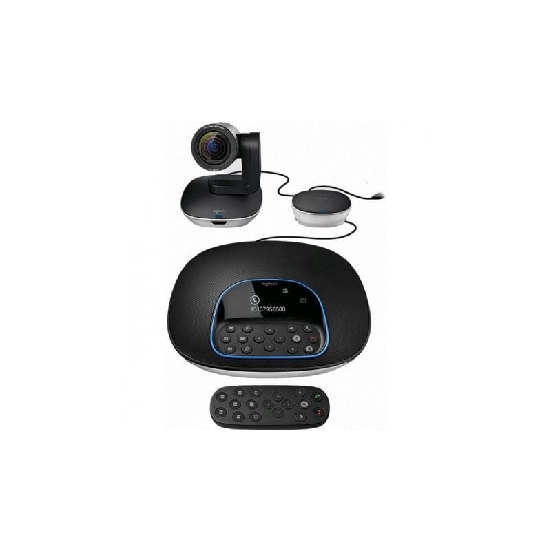 Sistema de Videoconferencia Logitech Group- Enfoque Automático- Full HD Sistema de Videoconferencia Logitech Group- Enfoque Automático- Full HD