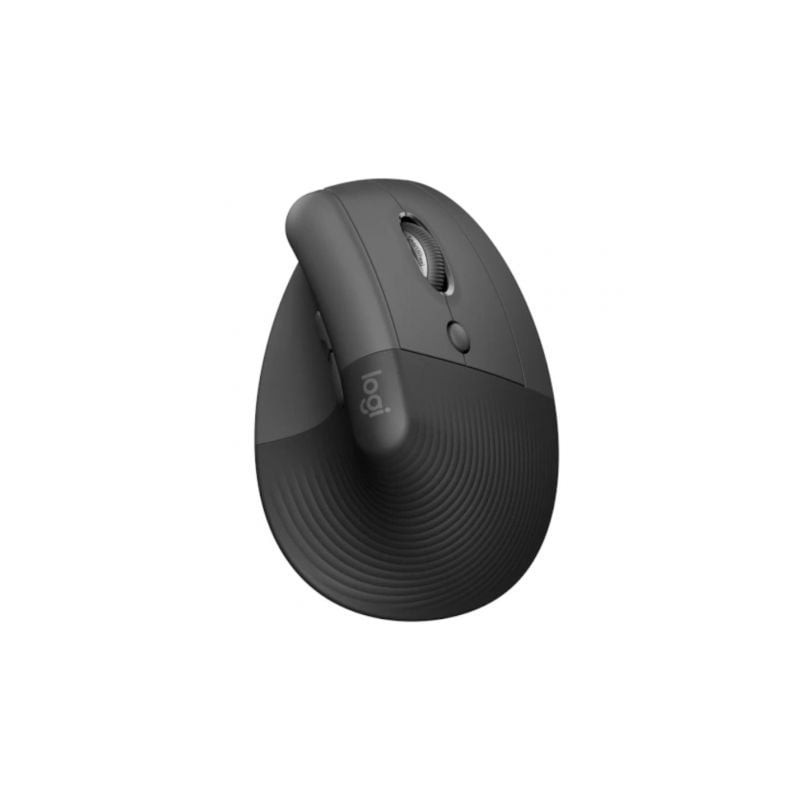 Ratón Ergonómico Inalámbrico por Bluetooth- 2-4GHz Logitech Lift Vertical Ergonomic Mouse Business- Hasta 4000 DPI- Grafito Ratón Ergonómico Inalámbrico por Bluetooth- 2-4GHz Logitech Lift Vertical Ergonomic Mouse Business- Hasta 4000 DPI- Grafito