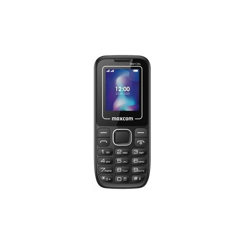 Teléfono Móvil Maxcom Classic MM135L para Personas Mayores- Negro Teléfono Móvil Maxcom Classic MM135L para Personas Mayores- Negro