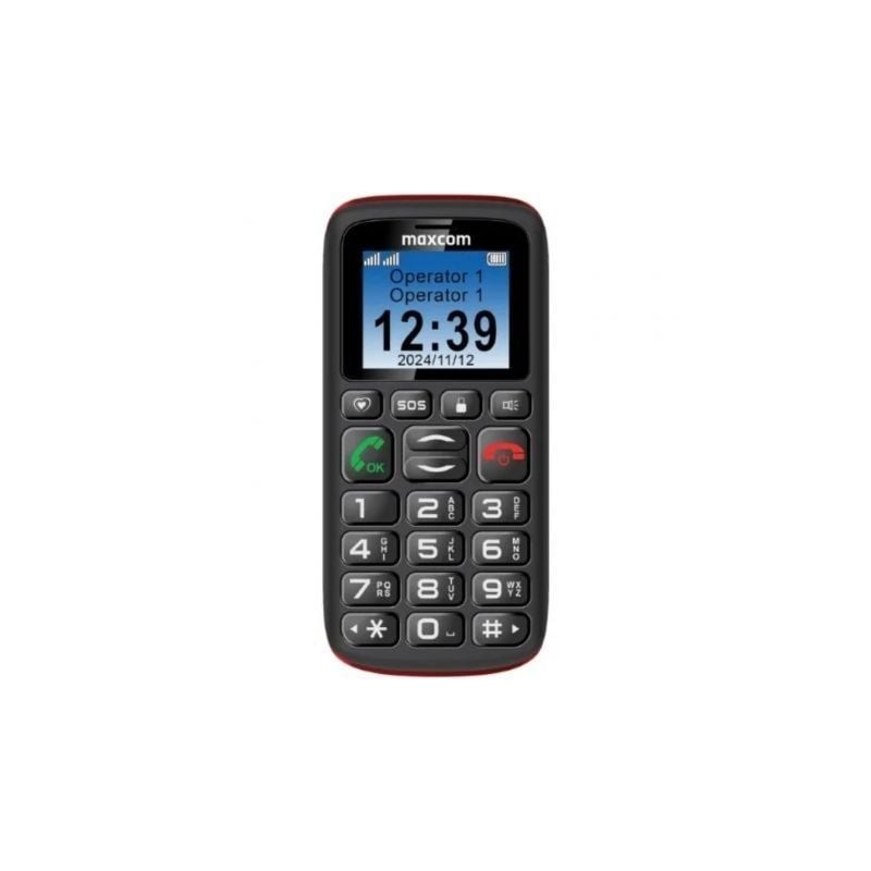 Teléfono Móvil Maxcom Confort MM428L- Negro