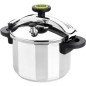 Olla a Presión Monix M530004- Ø24cm- 10L- Acero Inoxidable- Apta para Inducción Olla a Presión Monix M530004- Ø24cm- 10L- Acero Inoxidable- Apta para Inducción
