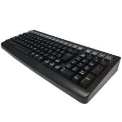 TECLADO POS MUSTEK MKB-800- USB- NEGRO-