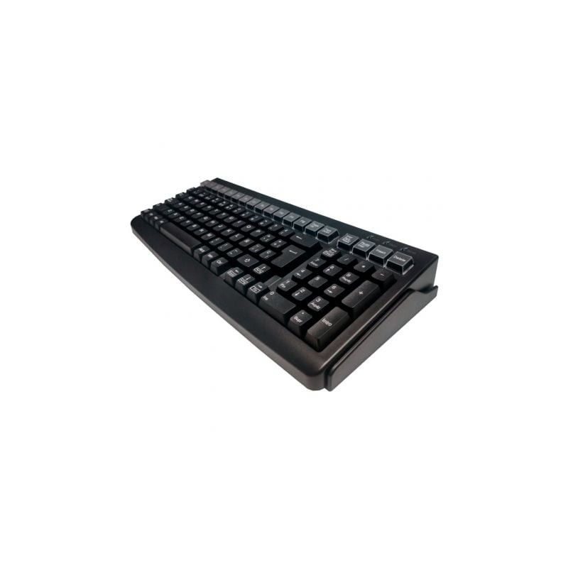 Teclado Pos Reducido Mustek MKB-800M Con Banda Magnética- Negro Teclado Pos Reducido Mustek MKB-800M Con Banda Magnética- Negro