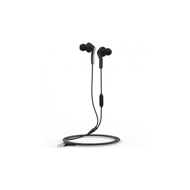 Auriculares Intrauditivos Muvit For Change MCHPH0004- con Micrófono- Jack 3-5- Negros Auriculares Intrauditivos Muvit For Change MCHPH0004- con Micrófono- Jack 3-5- Negros