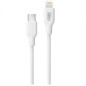Cable USB 2-0 Tipo-C Lightning Myway MWUSC0023- USB Tipo-C Macho - Lightning Macho- 1m- Blanco Cable USB 2-0 Tipo-C Lightning Myway MWUSC0023- USB Tipo-C Macho - Lightning Macho- 1m- Blanco