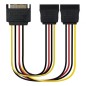 Adaptador de Alimentación Nanocable 10-19-0104- SATA Macho - 2x SATA Hembra- 30cm Adaptador de Alimentación Nanocable 10-19-0104- SATA Macho - 2x SATA Hembra- 30cm