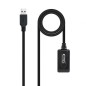 Cable Alargador USB 3-0 con Amplificador Nanocable 10-01-0311- USB Macho - USB Hembra- 5m- Negro Cable Alargador USB 3-0 con Amplificador Nanocable 10-01-0311- USB Macho - USB Hembra- 5m- Negro