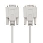 Cable Serie RS232 Nanocable 10-14-0203- DB9 Macho - DB9 Hembra- 3m- Beige Cable Serie RS232 Nanocable 10-14-0203- DB9 Macho - DB9 Hembra- 3m- Beige