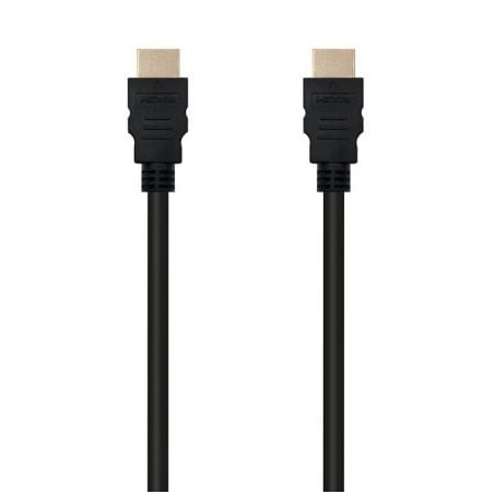 Cable HDMI 1-3b Nanocable 10-15-0301- HDMI Macho - HDMI Macho- 1m- Negro