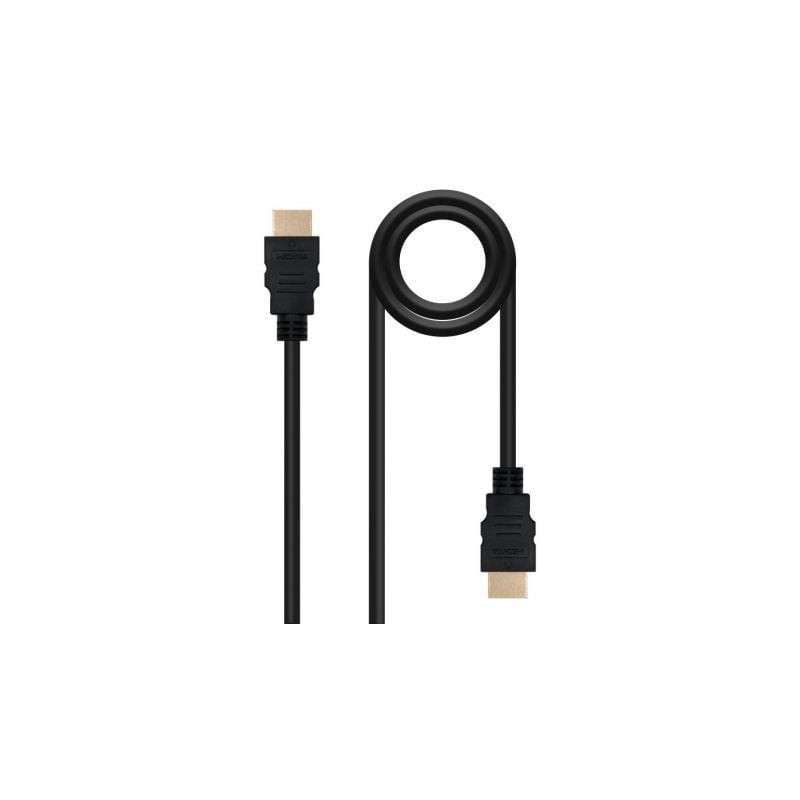 Cable HDMI 1-4 Nanocable 10-15-1705- HDMI Macho - HDMI Macho- 5m- Negro Cable HDMI 1-4 Nanocable 10-15-1705- HDMI Macho - HDMI Macho- 5m- Negro