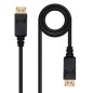 Cable DisplayPort 1-2 4K Nanocable 10-15-2302- DisplayPort Macho - DisplayPort Macho- 2m- Negro Cable DisplayPort 1-2 4K Nanocable 10-15-2302- DisplayPort Macho - DisplayPort Macho- 2m- Negro