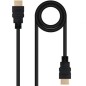 Cable HDMI 2-0 4K Nanocable 10-15-3800- HDMI Macho - HDMI Macho- 50cm- Negro Cable HDMI 2-0 4K Nanocable 10-15-3800- HDMI Macho - HDMI Macho- 50cm- Negro
