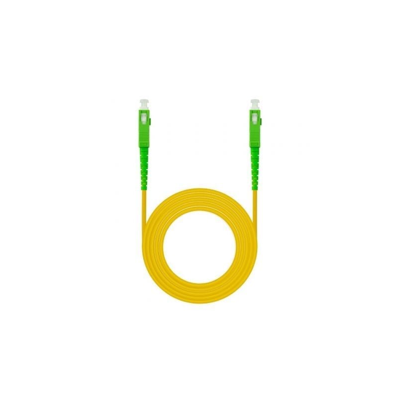 Cable de Fibra Óptica G657A2 Nanocable 10-20-0060- LSZH- 60m- Amarillo