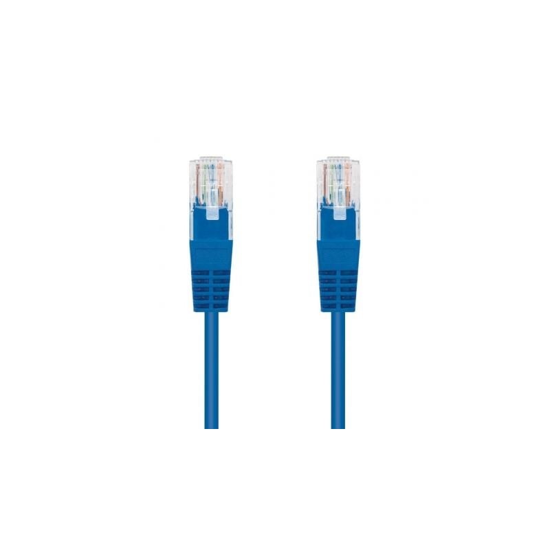 Cable de Red RJ45 UTP Nanocable 10-20-0400-L25-BL Cat-6- 25cm- Azul Cable de Red RJ45 UTP Nanocable 10-20-0400-L25-BL Cat-6- 25cm- Azul