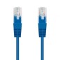 Cable de Red RJ45 UTP Nanocable 10-20-0400-L25-BL Cat-6- 25cm- Azul Cable de Red RJ45 UTP Nanocable 10-20-0400-L25-BL Cat-6- 25cm- Azul