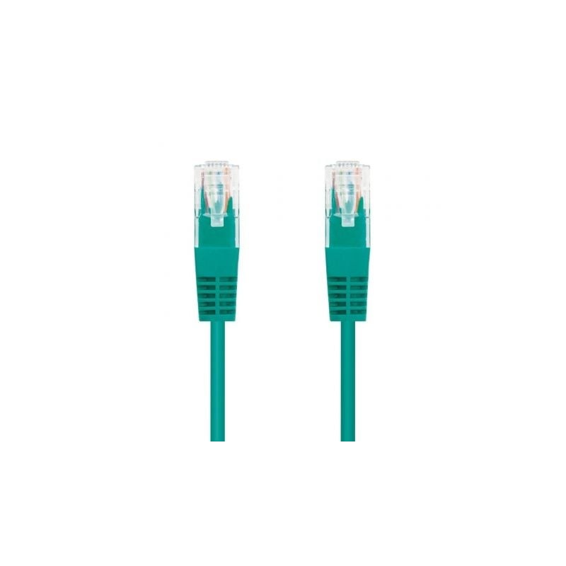 Cable de Red RJ45 UTP Nanocable 10-20-0400-L25-GR Cat-6- 25cm- Verde Cable de Red RJ45 UTP Nanocable 10-20-0400-L25-GR Cat-6- 25cm- Verde