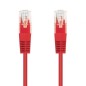 Cable de Red RJ45 UTP Nanocable 10-20-0400-L25-R Cat-6- 25cm- Rojo Cable de Red RJ45 UTP Nanocable 10-20-0400-L25-R Cat-6- 25cm- Rojo