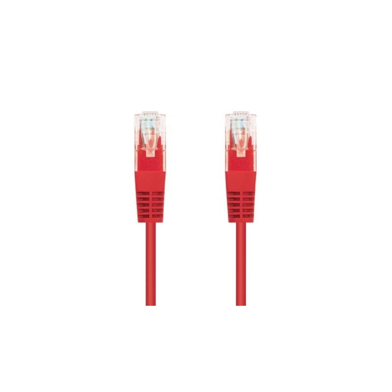 Cable de Red RJ45 UTP Nanocable 10-20-0403-R Cat-6- 3m- Rojo Cable de Red RJ45 UTP Nanocable 10-20-0403-R Cat-6- 3m- Rojo