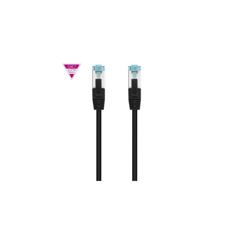 Cable de Red RJ45 SFTP Nanocable 10-20-1702-BK Cat-7- 2m- Negro Cable de Red RJ45 SFTP Nanocable 10-20-1702-BK Cat-7- 2m- Negro