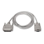 Cable Serie NULL Modem Nanocable 10-14-0802- DB9 Hembra - DB25 Macho- 1-8m- Beige Cable Serie NULL Modem Nanocable 10-14-0802- DB9 Hembra - DB25 Macho- 1-8m- Beige