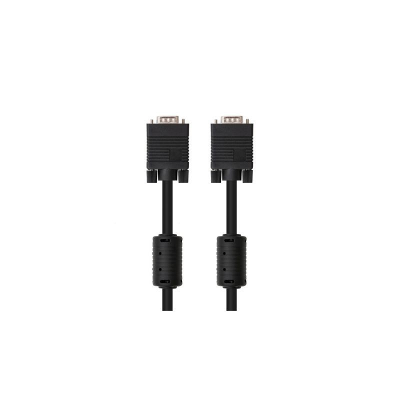 Cable SVGA Nanocable 10-15-0110- VGA Macho - VGA Macho- 10m- Negro Cable SVGA Nanocable 10-15-0110- VGA Macho - VGA Macho- 10m- Negro