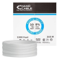Bobina de Cable RJ45 FTP Nanocable 10-20-0704 Cat-5e- 305m- Gris Bobina de Cable RJ45 FTP Nanocable 10-20-0704 Cat-5e- 305m- Gris