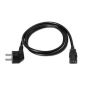 Cable Alimentación Nanocable 10-22-0102- Schuko Macho - C13 Hembra- 1-5m- Negro Cable Alimentación Nanocable 10-22-0102- Schuko Macho - C13 Hembra- 1-5m- Negro