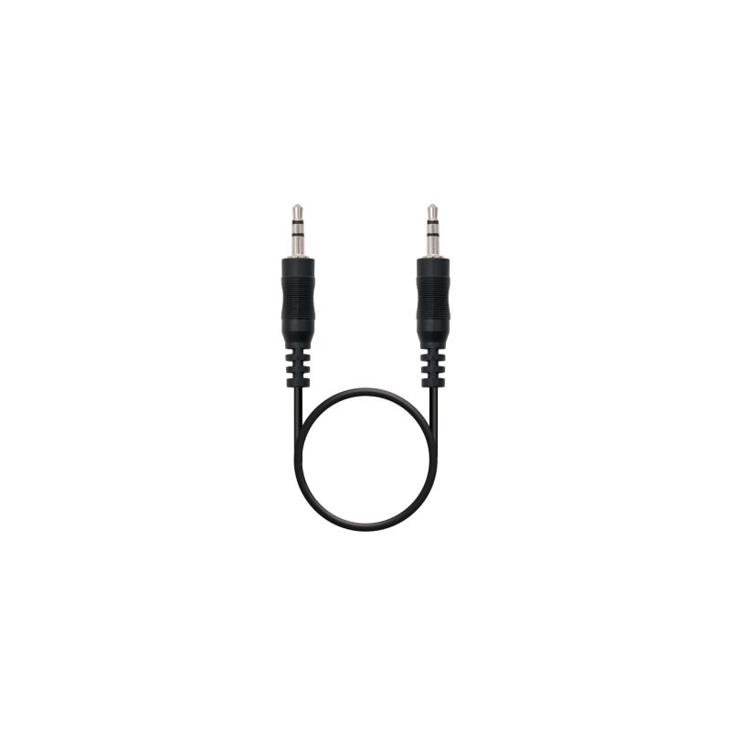 Cable Estéreo Nanocable 10-24-0101- Jack 3-5 Macho - Jack 3-5 Macho- 1-5m Cable Estéreo Nanocable 10-24-0101- Jack 3-5 Macho - Jack 3-5 Macho- 1-5m