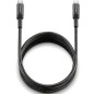 Cable USB 2-0 Tipo-C NGS KNOT- USB Tipo-C Macho - USB Tipo-C Macho- Hasta 65W- 480Mbps- 2m- Negro Cable USB 2-0 Tipo-C NGS KNOT- USB Tipo-C Macho - USB Tipo-C Macho- Hasta 65W- 480Mbps- 2m- Negro