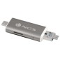 Lector de Tarjetas Externo NGS ALLY READER- USB 2-0- USB Tipo-C - Micro USB Lector de Tarjetas Externo NGS ALLY READER- USB 2-0- USB Tipo-C - Micro USB