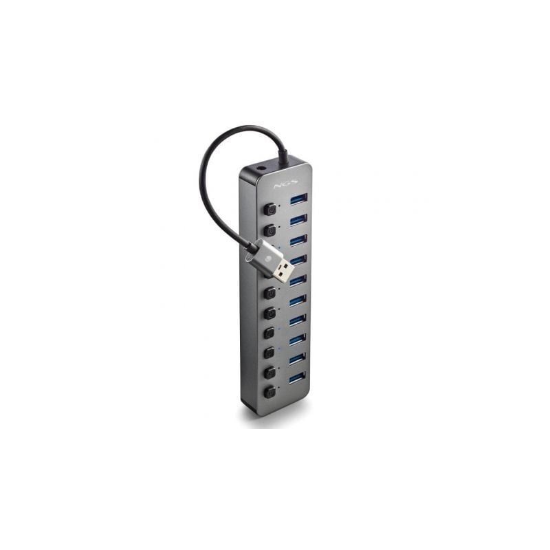 Hub USB NGS IHUB10- 10xUSB 3-0