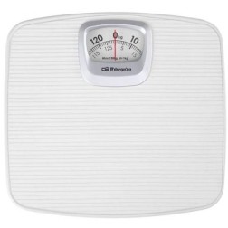 Báscula de Baño Orbegozo PB 2011- Hasta 130kg- Blanca