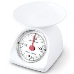 Báscula de Cocina Orbegozo PC 1015- hasta 2kg- Blanca
