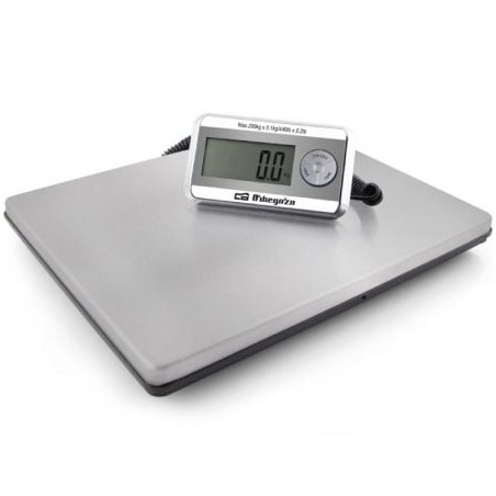 Báscula de Cocina Electrónica Orbegozo PC 5500- hasta 200kg- Plateada