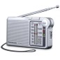 Radio Portátil Panasonic RF-P150D- Plateada