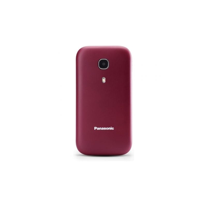 Teléfono Móvil Panasonic KX-TU400EXR para Personas Mayores- Rojo Granate Teléfono Móvil Panasonic KX-TU400EXR para Personas Mayores- Rojo Granate