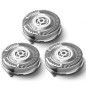 Cabezal de Reemplazo para Afeitadora Eléctrica Philips Series 5000 y 6000- Pack 3 Cabezal de Reemplazo para Afeitadora Eléctrica Philips Series 5000 y 6000- Pack 3